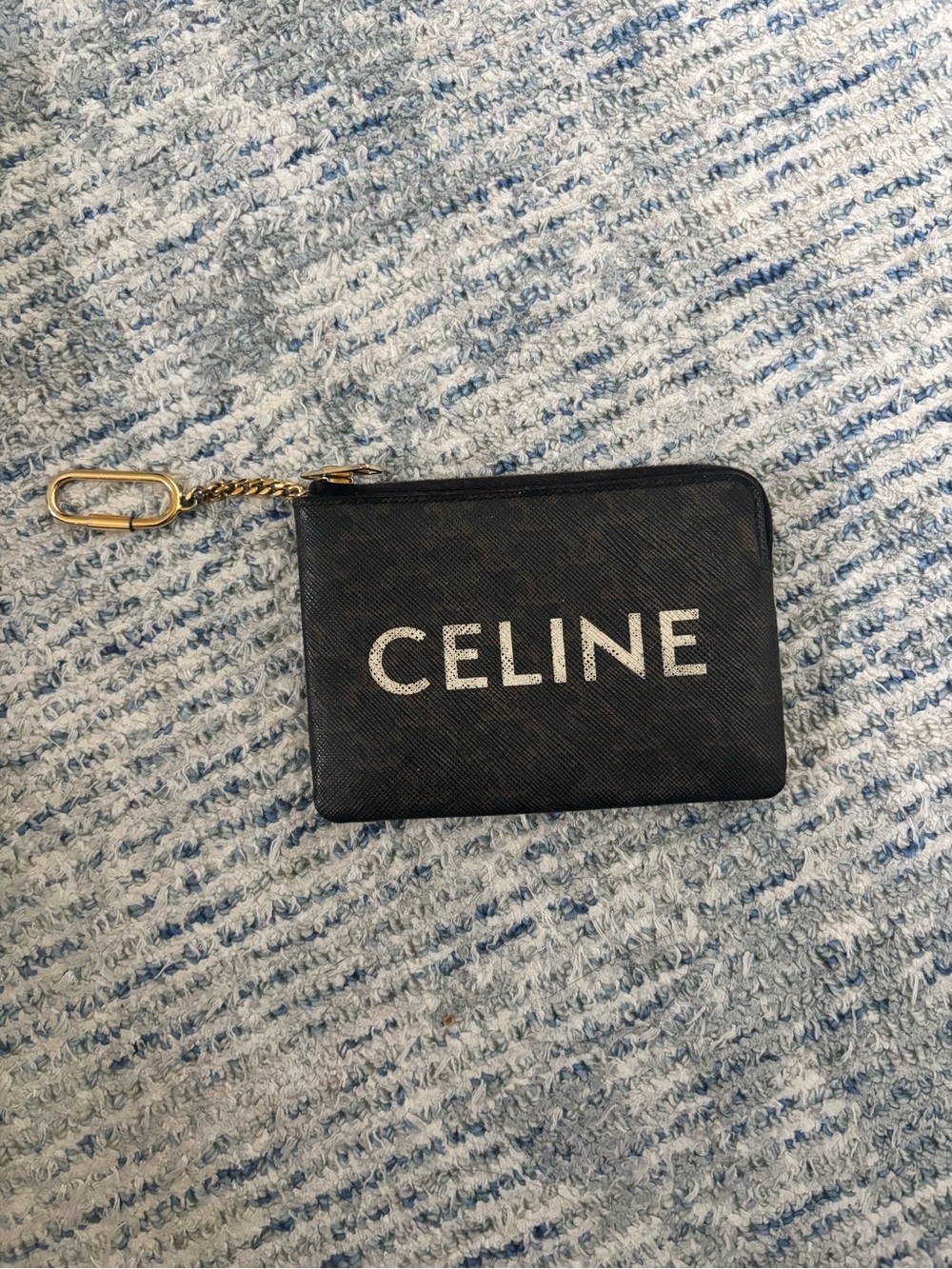 Celine Triomphe card case wallet